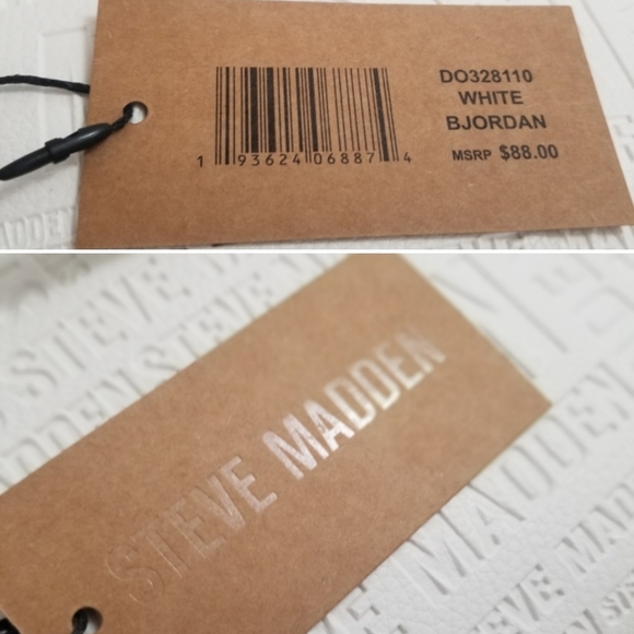 🆕️⬇️Steve Madden Bjordan White Floral Logo Backpack - Picture 12 of 16